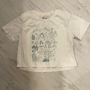 Parks project crop top
